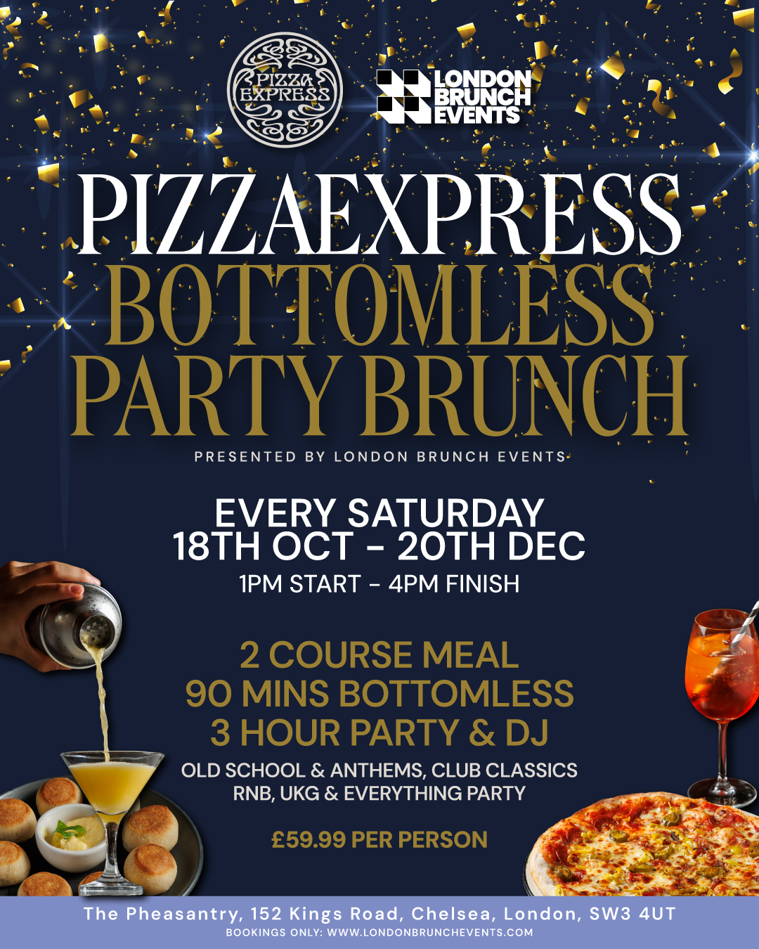 PizzaExpress Bottomless Brunch