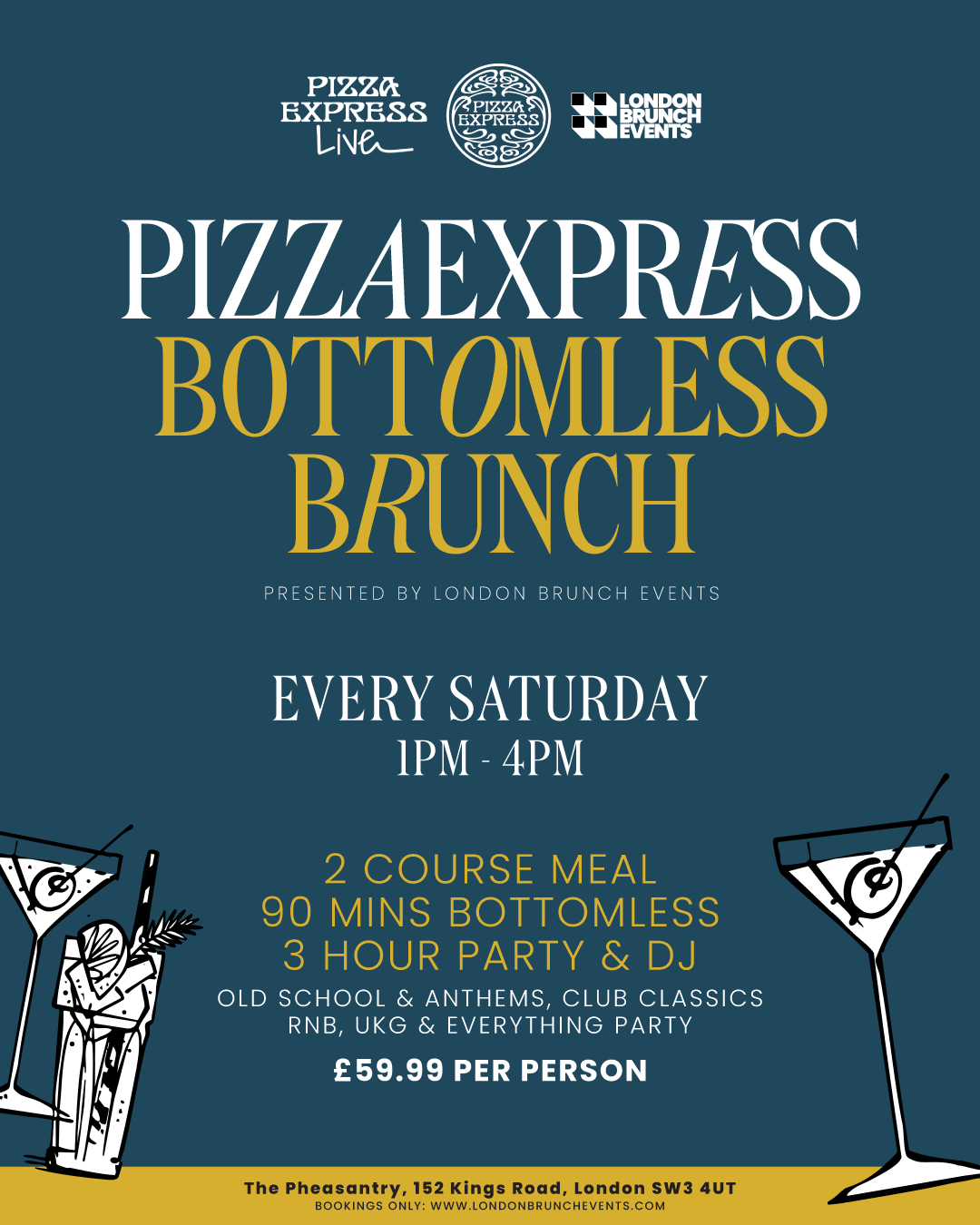 PizzaExpress Bottomless Brunch Party