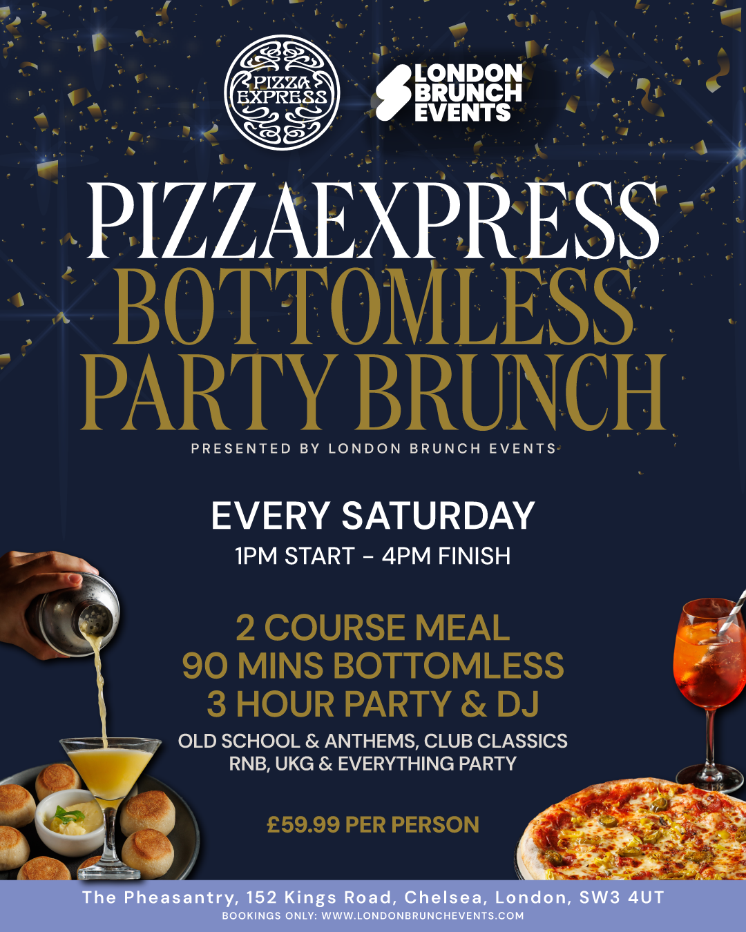 PizzaExpress Bottomless Brunch